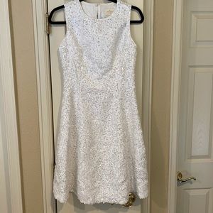 Kate Spade Fit & Flare Sleeveless Bow Back Dress